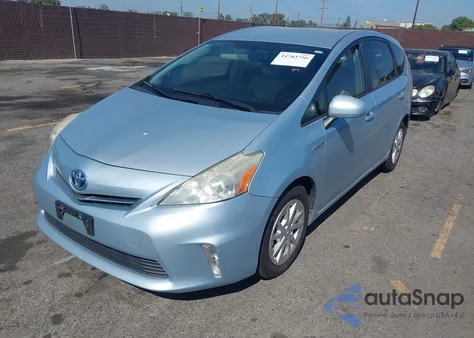 2012 Toyota Prius V Three from USA, damaged, VIN JTDZN3EU3C3181636